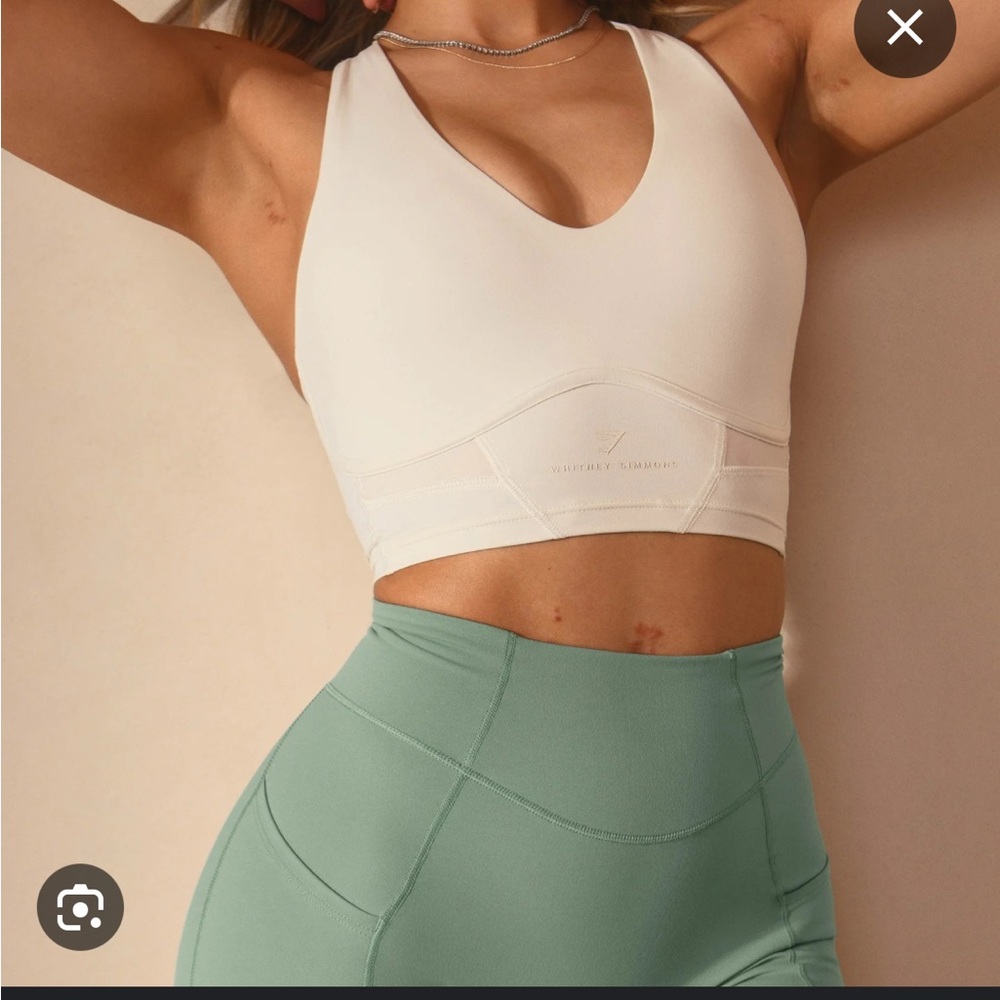Whitney Simmons x Gymshark longline bra